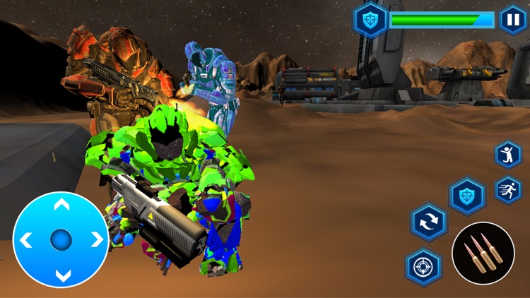 Bat Robot Superhero Crime City screenshot-4