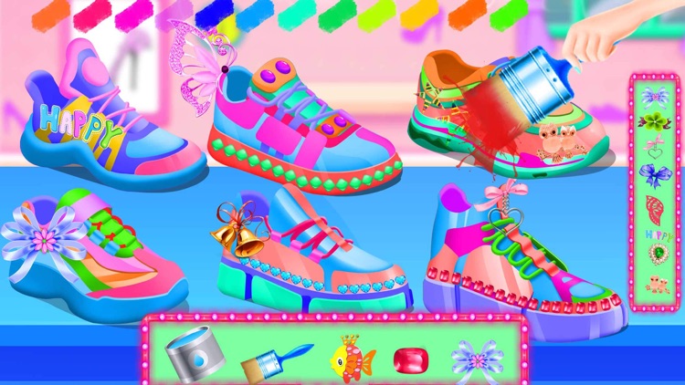 Fashion Shoes Design-Girl Game screenshot-3