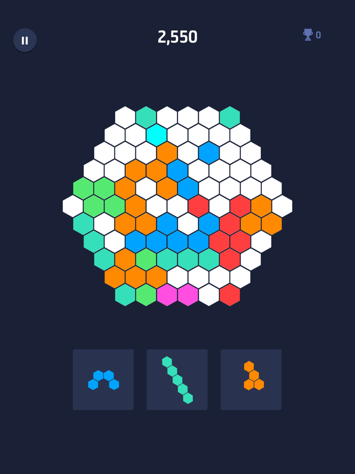 蜂巢 - 益智方块游戏