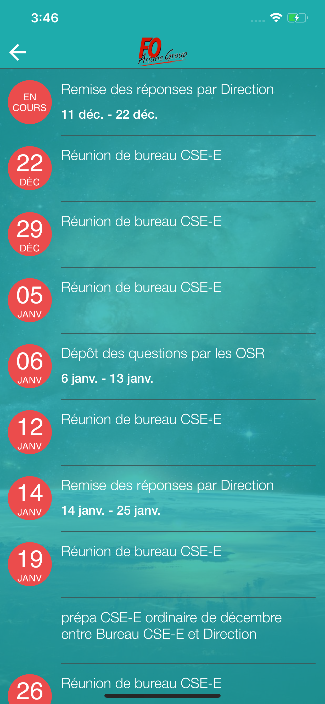 FO Ariane Group