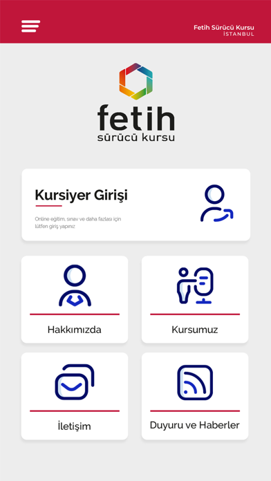 Fetih Sürücü Kursu Screenshot
