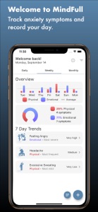 MindFull: Anxiety Tracker screenshot #1 for iPhone