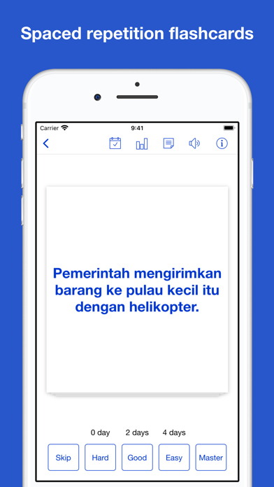 Indonesian Vocab & Sentences Screenshot