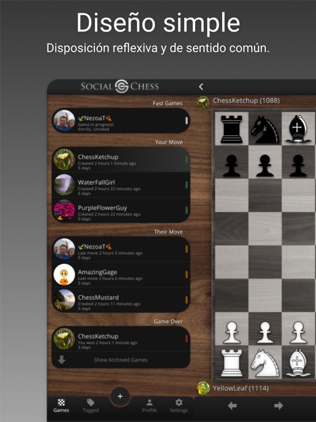 Juego de ajedrez con amigos en App Store