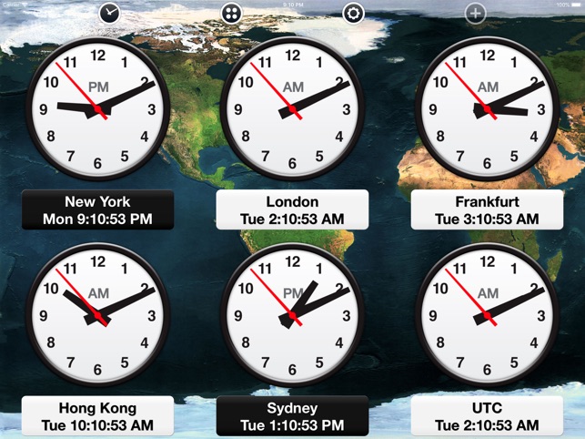 Horloge Mondiale (News Clocks) dans l'App Store