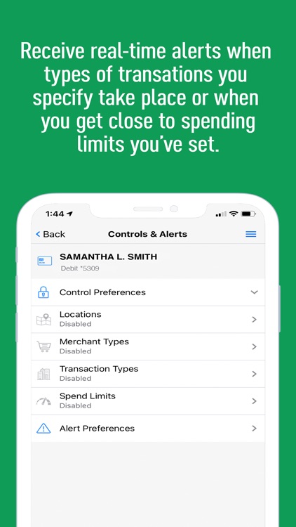 Card Controls by Elements