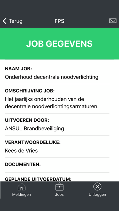 FPSupport App Screenshot