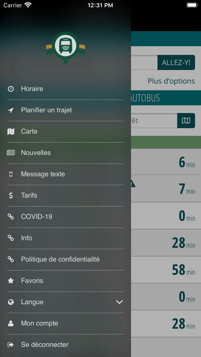 Screenshot #2 pour Codiac Transpo