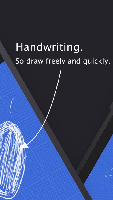 Blue Sketch - Handwritten note screenshot 2