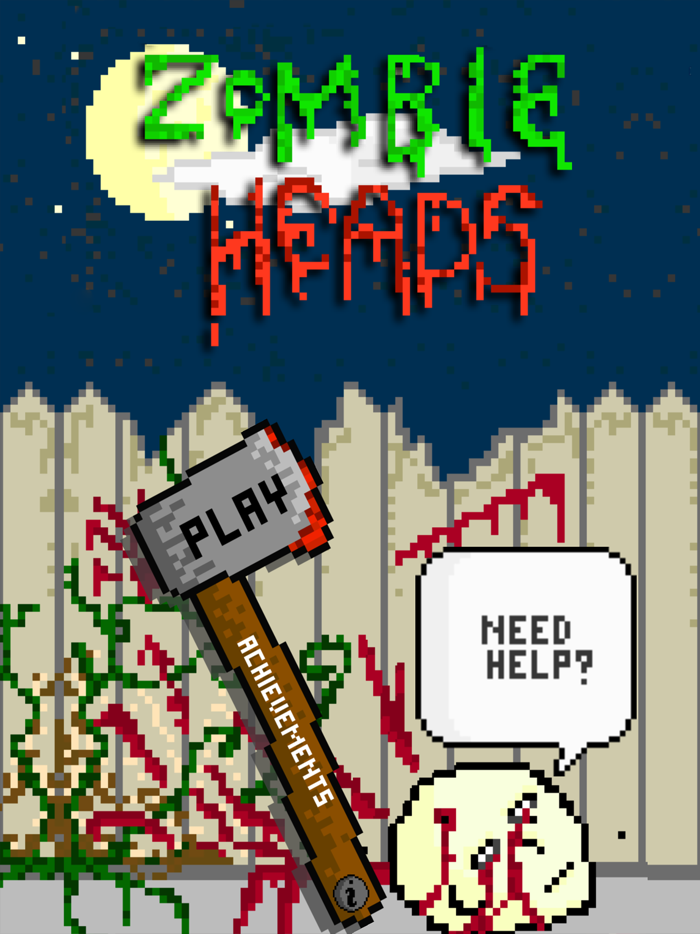 Zombie Heads - a matching game