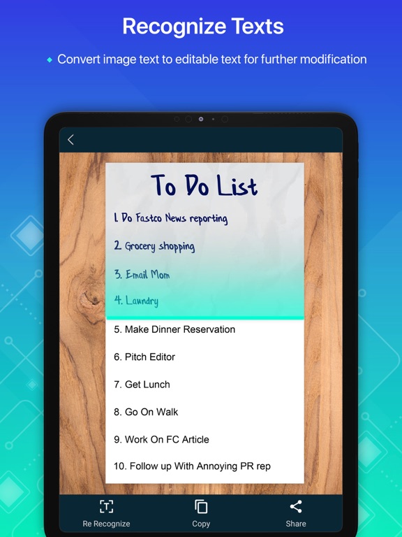 Document Scanner - Scan Photo iPad screenshot 4 - Productivity app