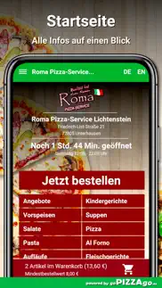 How to cancel & delete roma pizza unterhausen 2