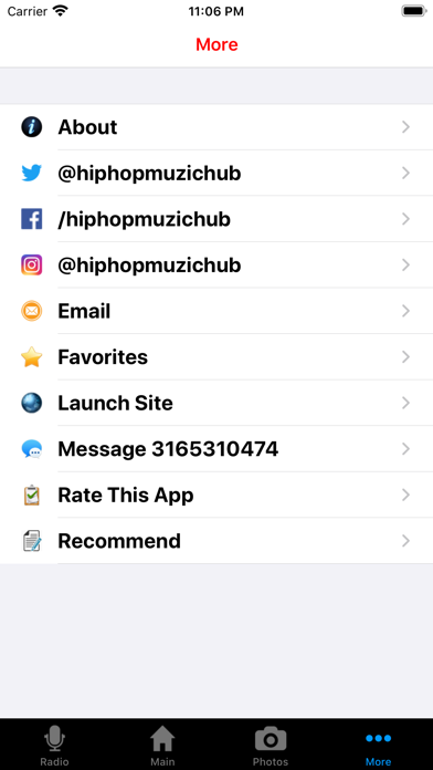Hip Hop Muzic Hub Screenshot