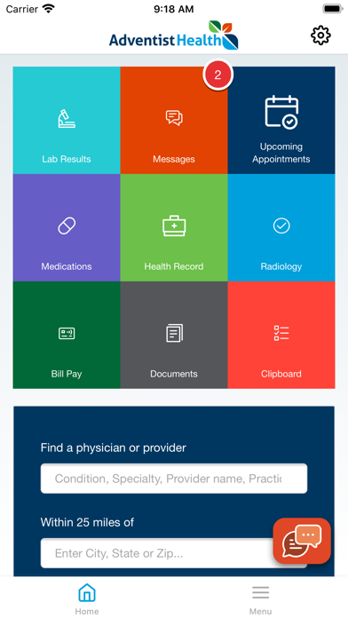MyAdventistHealth Screenshot