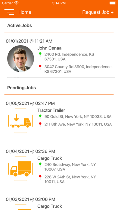 Express Trucking Screenshot