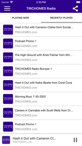 Game screenshot TRICHOMES Radio apk