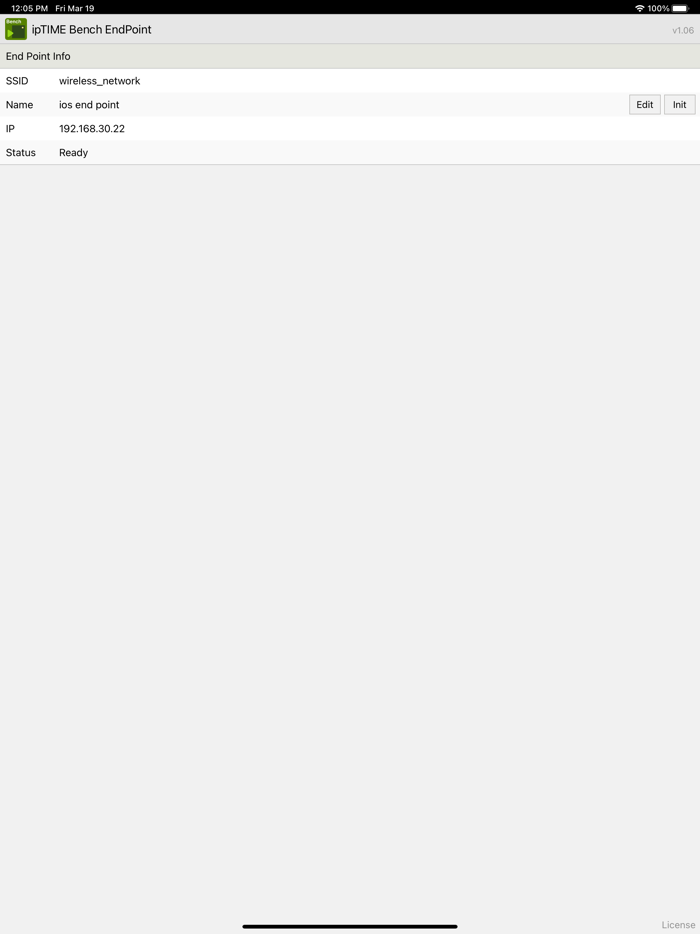 ipTIME Bench EndPoint