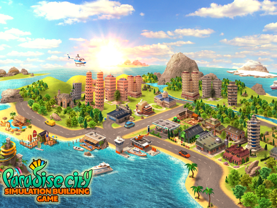 Paradise City: Simulation Game iPad app afbeelding 1