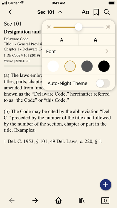 Delaware Code by PocketLaw Screenshot