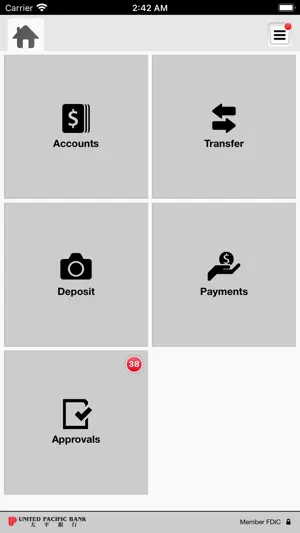 United Pacific Bank Business screenshot 3
