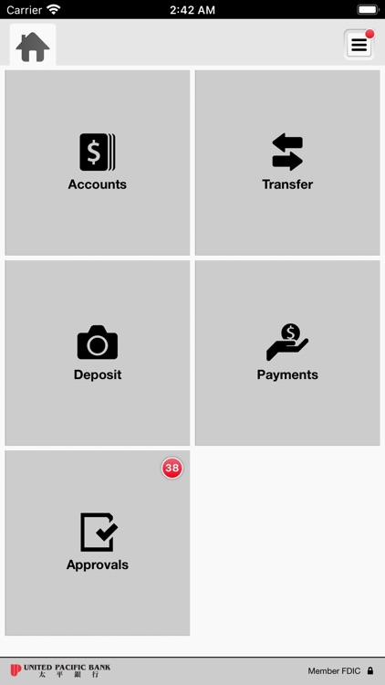 United Pacific Bank Business