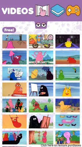 The app Barbapapa Club Game screenshot Barbapapa Club apk