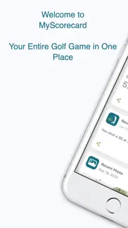 myscorecard: everything golf iphone screenshot 1