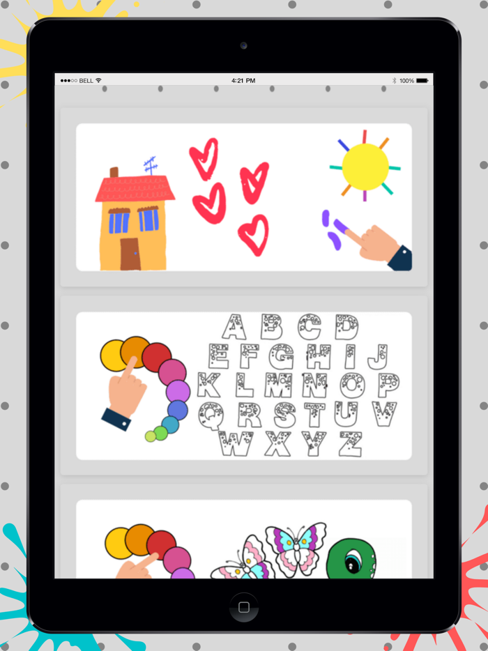 Paint and Draw Coloring Book.