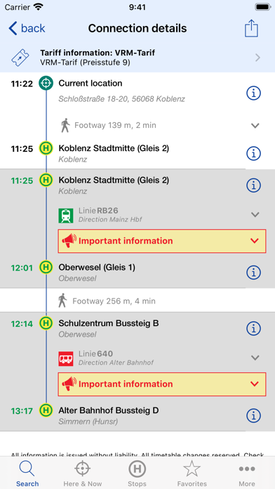 VRM Timetable & Tickets Screenshot 4 - AppWisp.com VRM Timetable & Tickets Screenshot 4 - AppWisp.com