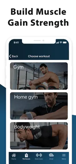 Game screenshot Dr. Muscle Workouts Home & Gym mod apk