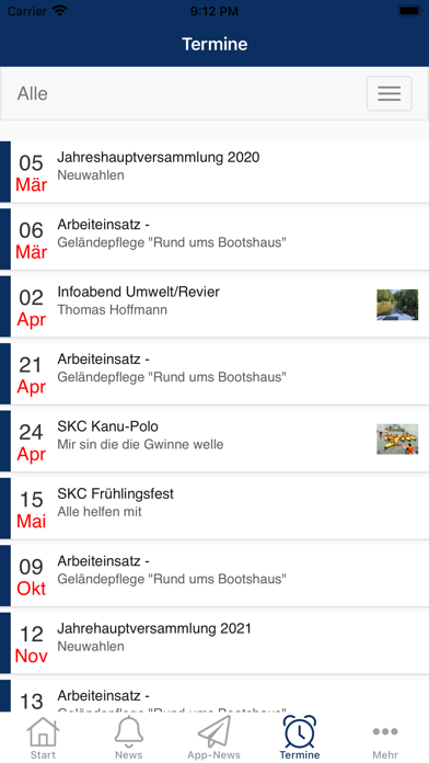 Ski und Kanuclub Philippsburg Screenshot