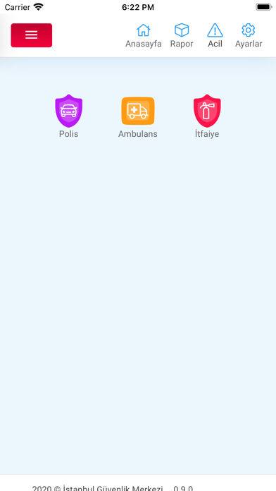Istanbul Güvenlik Merkezi Screenshot