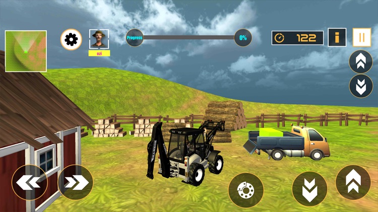 Heavy Excavator 3d Crane Sim