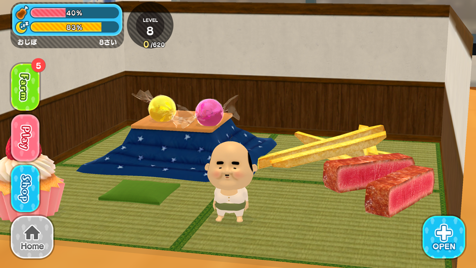#1. Raising Ojipockle (iOS) 由: Appliss Inc.