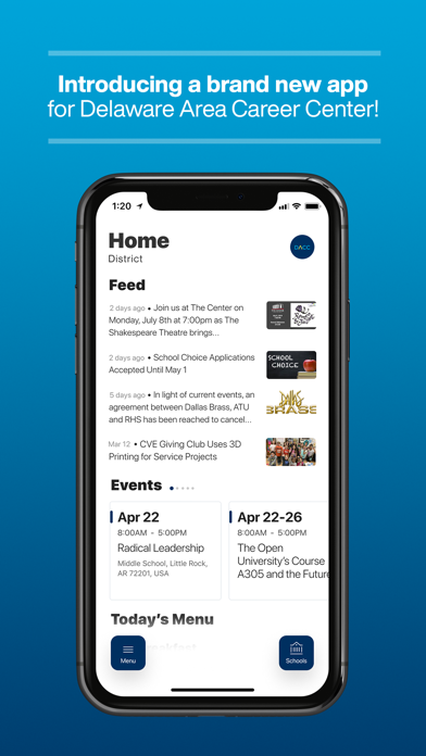 Delaware Area Career Center Screenshot