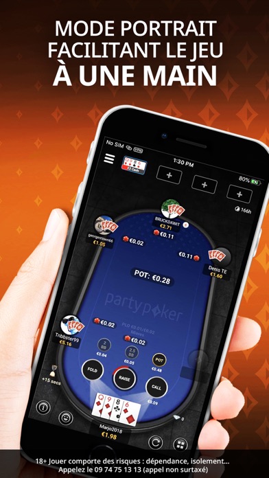 Screenshot #1 pour partypoker - Poker en Ligne