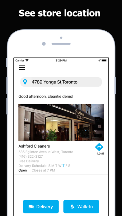 Ashford Cleaners Screenshot