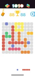 Checker1010+puzzle game screenshot #3 for iPhone