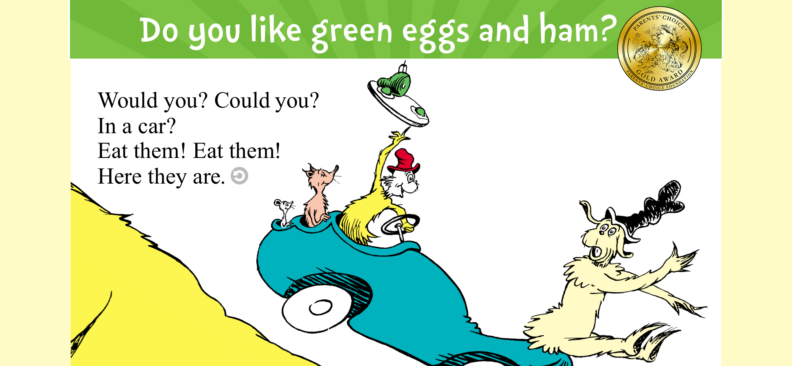 Green Eggs and Ham