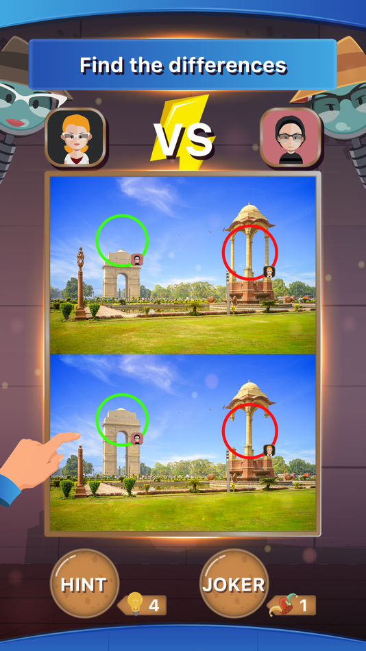 Spot the difference! Clash - 1.8 - (iOS)