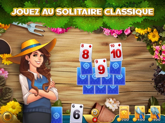 Screenshot #4 pour Solitales: Solitaire et Jardin