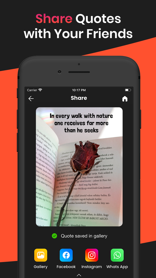 #6. Quote Maker Add Text To Photos (iOS) 由: Sahil Pirani