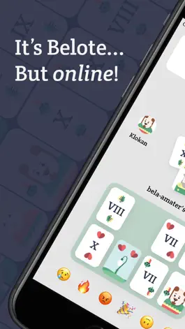 Game screenshot Bela Online - Belote & Friends mod apk