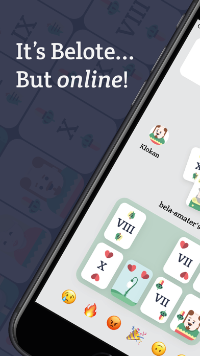 Bela Online - Belote & Friends Screenshot
