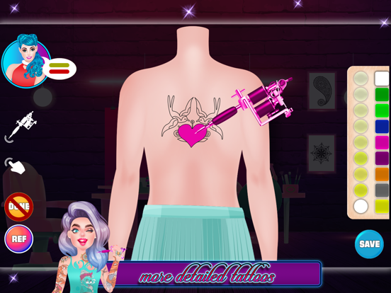 Screenshot #5 pour Draw Tattoo Design Photo