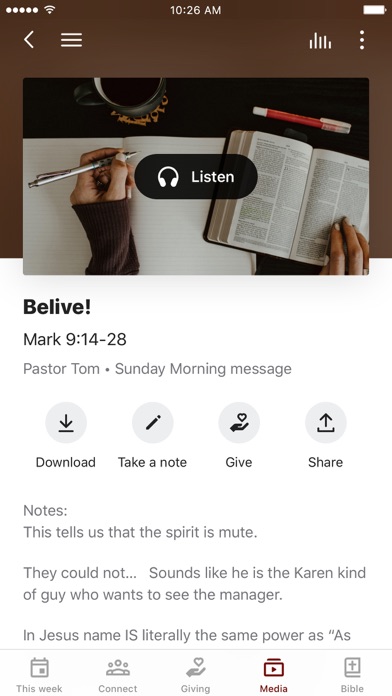Calvary Chapel Walla Walla Screenshot