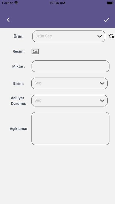 Kurumsal Satın Alma Screenshot