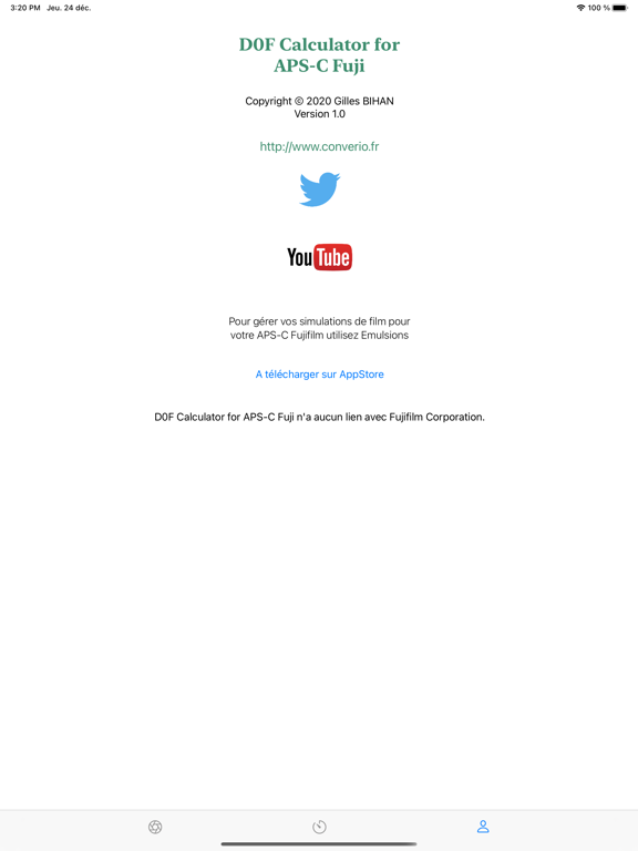 Screenshot #6 pour D0F Calculator pour Fuji