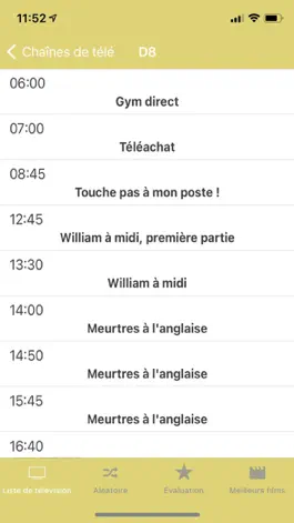 Game screenshot ► TV programme France hack