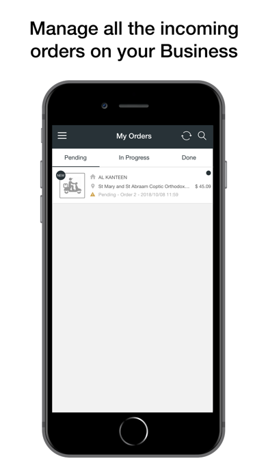 Kanteenkom Business Screenshot